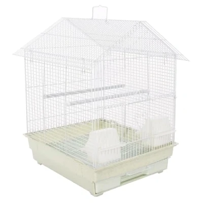 Image of KCT Lima Plus Small Exotic Portable Bird Cage White