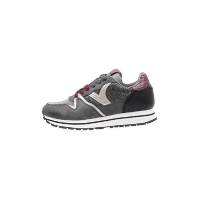 Image of victoria Cometa Metallic Low Tennis &amp; Serrated Sole 1141137 for Women Antracita 40