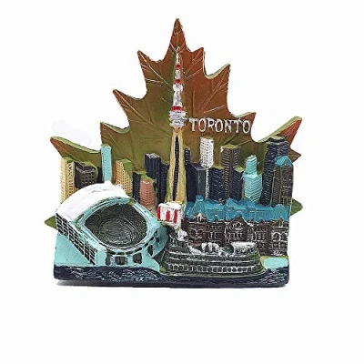 Image of Toronto Canada 3D Fridge Magnet Travel Souvenir Gift,Home &amp; kitchen Decoration Magnetic Sticker Refrigerator Collection