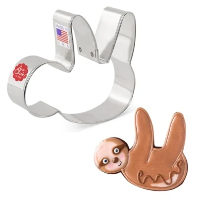 Image of Ann Clark Cookie Cutters Sloth Cutter, 9.5 cm