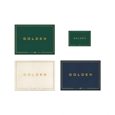Image of BTS Jung Kook 1st Solo album GOLDEN (Standard 3 ver + Weverse Set)