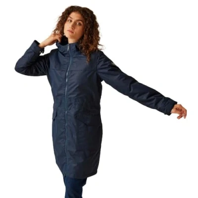Image of Regatta Women&#039;s Romine II Waterproof Parka Jacket with Isotex 10,000 fabric, perfect for Walking &amp; Outdoors