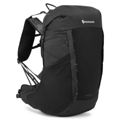 Image of Montane Trailblazer 44 Black One Size Backpack, Multi Coloured (Multi Coloured)