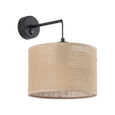 Image of TK Lighting Juta wall light, 1 bulb