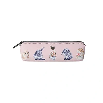 Image of Wrendale Designs &#039;Piggy In The Middle&#039; Brush Bag/Pencil Case
