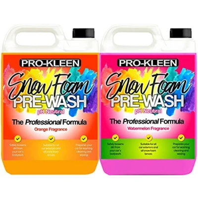 Image of Pro Kleen pH Neutral Snow Foam Pre Wash 5L (Orange) (watermelon)