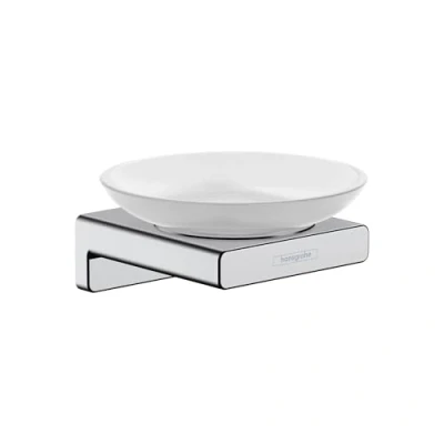 Image of hansgrohe AddStoris Soap dish, chrome, 41746000
