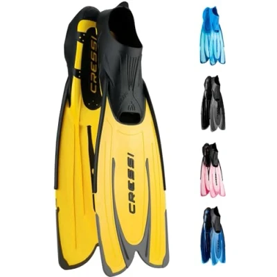 Image of Cressi Unisex Agua Fins Aqua Marine, Size 39/40 5/6