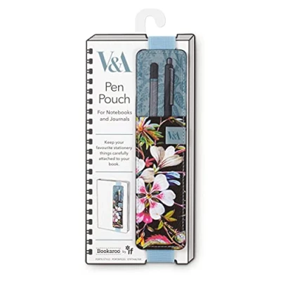 Image of IF V &amp; A Bookaroo Pen Pouch Kilburn Black Floral, One Size