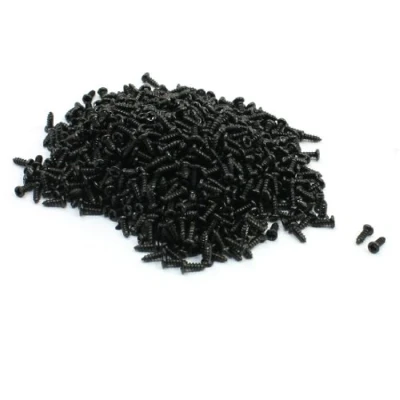 Image of sourcing map 1000 Pcs 2mm x 6mm Self Tapping Thread Round Phillips Head Screw