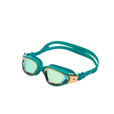 Image of ZONE3 Vapour Goggles Anti Fog Treated Lenses and 100% UVA/UVB Protection For Open Water Swimming, Teal Color