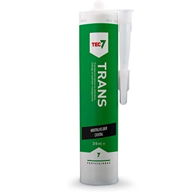 Image of tec+ Tra Universal Adhesives Gluing, assembly and sealing Transparent, Easy to work with for many materials, including damp substrates
