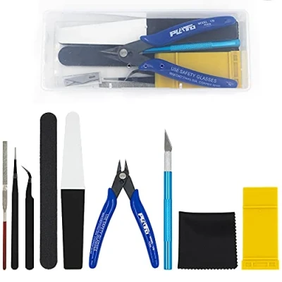 Image of MMOBIEL Gundam Model Tool Kit for Assemble Building Repairing and Fixing DIY Craft Hobby Set Basic Tools 14 Pcs