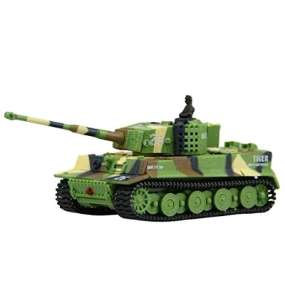 Image of AMEWI 23016 Tiger M 1:72 Remote controlled mini tank