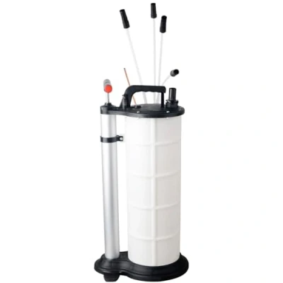 Image of DAYUAN 9L Manual Vacuum Fluid and Oil Extractor Brake Bleeder Hand Pump with 4 Tubes