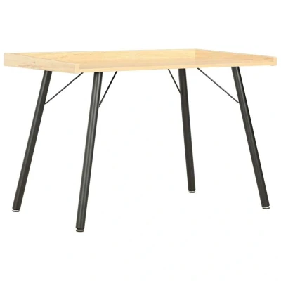 Image of vidaXL Desk Oak 90x50x79 cm