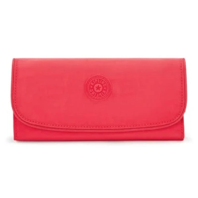 Image of Kipling Money Land Large Wallet, Escape Red (Red)