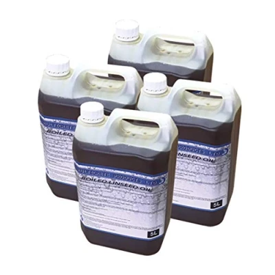 Image of Boiled Linseed Oil Traditional Wood Treatment, Seal/Oil Bare Woods (20 litres)