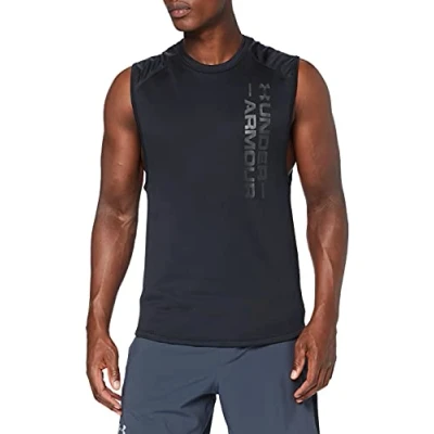 Image of Under Armour UNDKU Men MK1 Terry SL Warm up Top Black//Jet Gray (001), XL