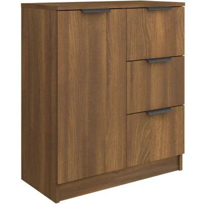 Image of vidaXL Sideboard Brown Oak Engineered Wood