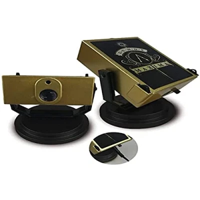 Image of Groovy Harry Potter LED Projection Light 3 Interchangeable Images UK Plug, Black/Gold