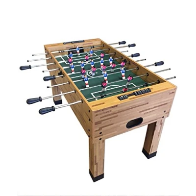 Image of GRAFICA MA.RO SRL Soccer Football Model Maracana Table Wooden Family Game Fusball Play SOLID AND STRONG 680mm x 1170 mm