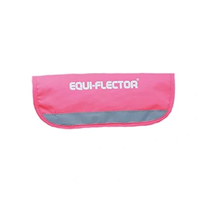 Image of Equi Flector Shires Horse/Pony Bridle Bands in Reflective Pink
