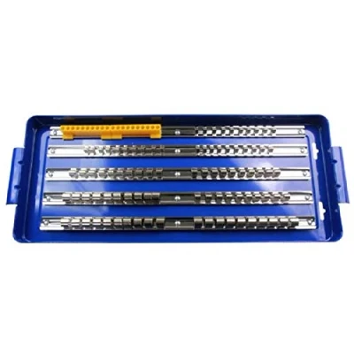 Image of US PRO 110pc 1/4&#039;&#039; 3/8&#039;&#039; 1/2&#039;&#039; Socket Storage Tray Rack 1494