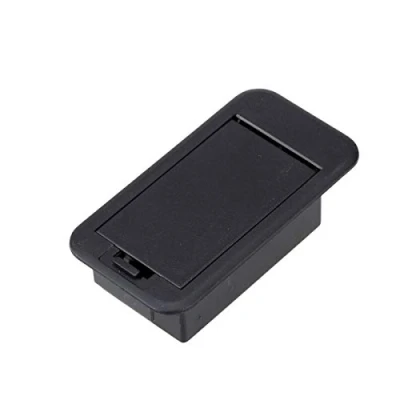 Image of Musiclily Pro 9 Volt Battery Box Case Holder Compartment for Active Guitar Bass,Black