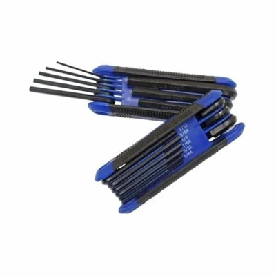 Image of US PRO Tools 2PC Folding Hex Ket Set Metric and Imperial Keys 1627