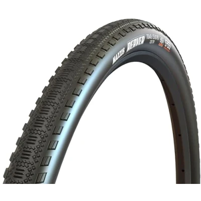 Image of Maxxis Reaver Folding 700x45c TR EXO, Gravel Cycle Tyre, EXO Sidewall Protection, Tubeless Ready, Black