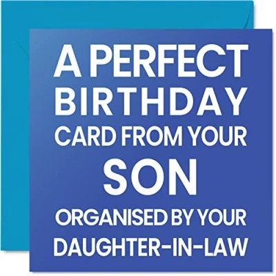 Image of Funny Birthday Cards for Dad Organised By Joke Happy Card from Son Daughter, Rude Father Gifts, 145mm x Bday Greeting Gift Daddy Papa