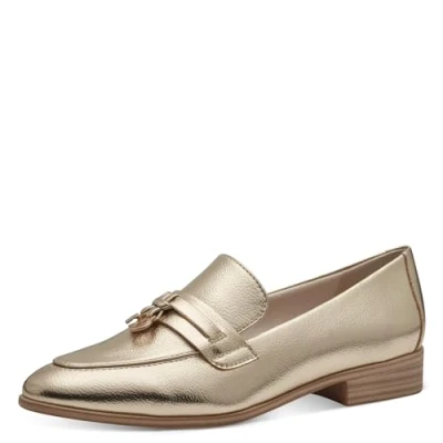 Image of MARCO TOZZI Women&#039;s 2 24308 42 Loafers, Platinum, 6.5