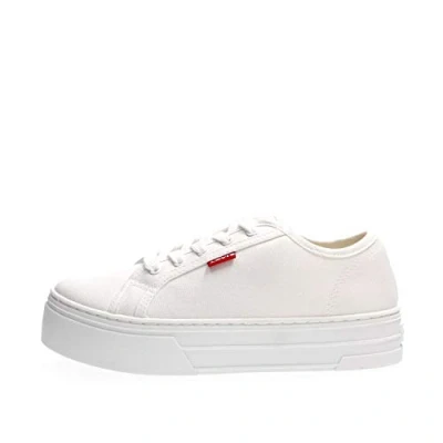 Image of Levi&#039;s Women’s 230704 1733 Tijuana Trainers, White (B 50), 5 UK
