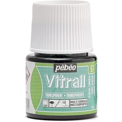 Image of Pebeo VITRAIL Paint, Aqua Green, 45ML