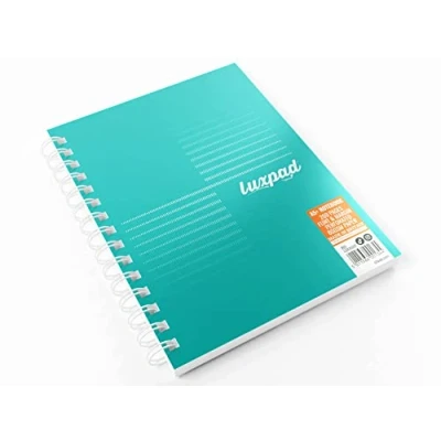 Image of Silvine Luxpad Metallic A5 FSC Wirebound Notebook Lined (200 Pages)