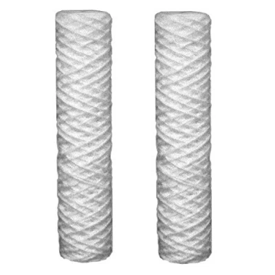 Image of 2 x Sediment 5 Micron Water Filter Cartridges fits all 10&quot; Reverse Osmosis