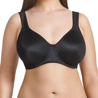Image of Anita Women&#039;s Seamless Underwired Full Figure Bra Black 36 B