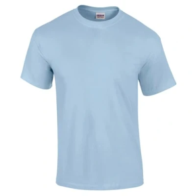 Image of Gildan Ultra Cotton Adult T Shirt, Light Blue, M