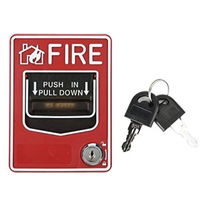 Image of Manual Call Point,Fire Alarm Dual Action Pull Station for sound and light alarms when a fire occurs.