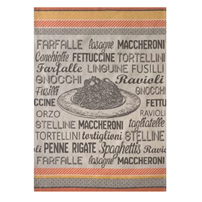 Image of Coucke Printed Cotton Jacquard Tea Towel, 50 x 75 cm