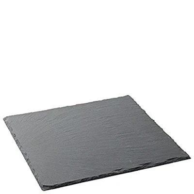 Image of Utopia Mineral Collection Square Slate Platters 28cm Pack of 6 Presentation
