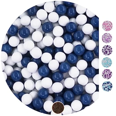 Image of EinsSein 1kg Chocolate Balls Small 1cm Ideal for Test Tubes Alternative to Chocolates, Wedding Almonds