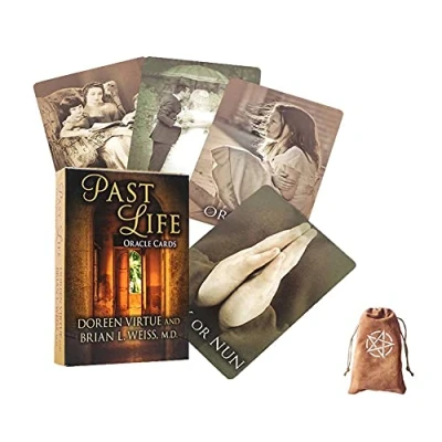 Image of Past Life Oracle Cards,with bag,tarot deck