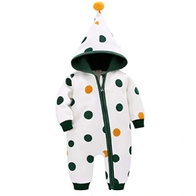 Image of Bebone baby Clothes Newborn Outfits Boys Girls Jumpsuit (Green, 0 3 Months)