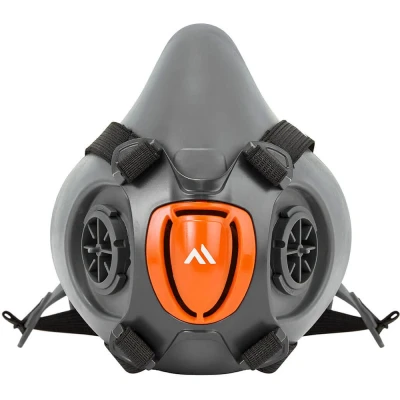Image of Portwest TPR Half Mask Grey Medium Large
