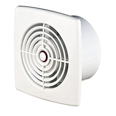 Image of Bathroom Extractor Fan 100mm / 4&quot; with Humidity Sensor Timer (Delay) &amp; Ball Bearing Toilet WC Ventilator Humidistat WR100H