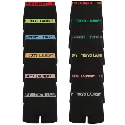 Image of Tokyo Laundry Men&#039;s (12 Pack) Boxer Shorts Set
