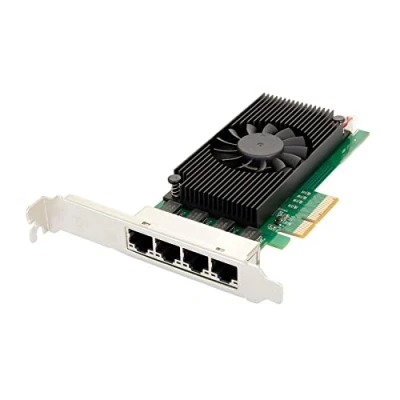 Image of Quad 2.5 Gigabit Ethernet PCI E Network Expansion Card RJ45 LAN Adapter Low Profile Bracket SY PEX24086