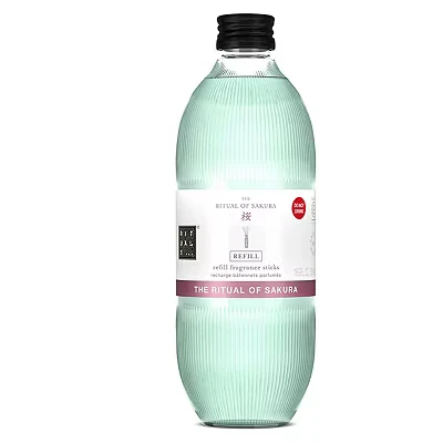 Image of RITUALS Reed Diffuser 1x Refill The Ritual of Sakura Refills Twice Fragrance Sticks with Cherry Blossom and Rice Milk Renewing Home 500ml